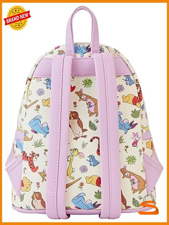 Loungefly Disney Mini Backpack Winnie the Pooh Eeyore Friends AOP Shoulder Bag main image 6